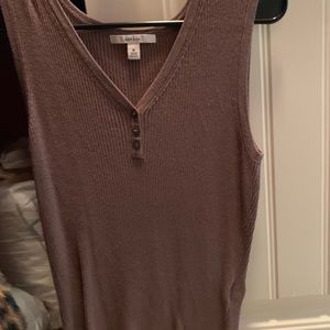 Vintage Ribbed Tank Top